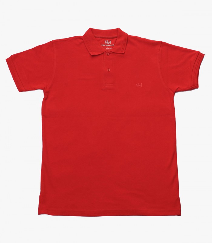 Cherry Red classic polo shirt