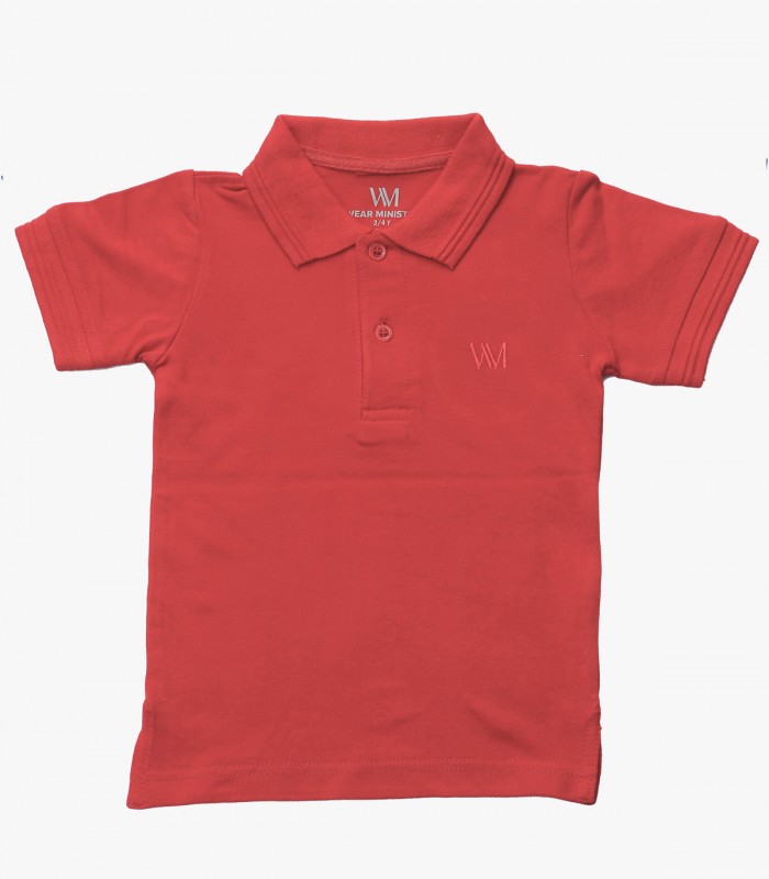 Cherry Red Classic Kids Polo shirt